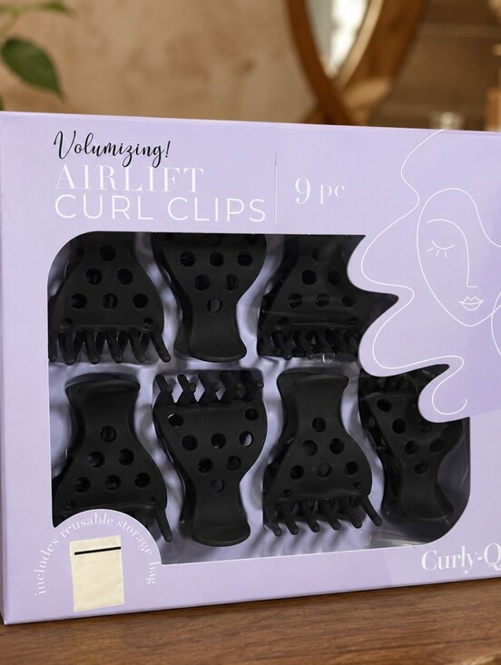 Accessories - Airlift Curl Clips 9pc - Black